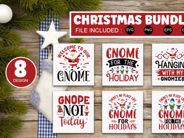 Christmas svg bundle t shirt vector file