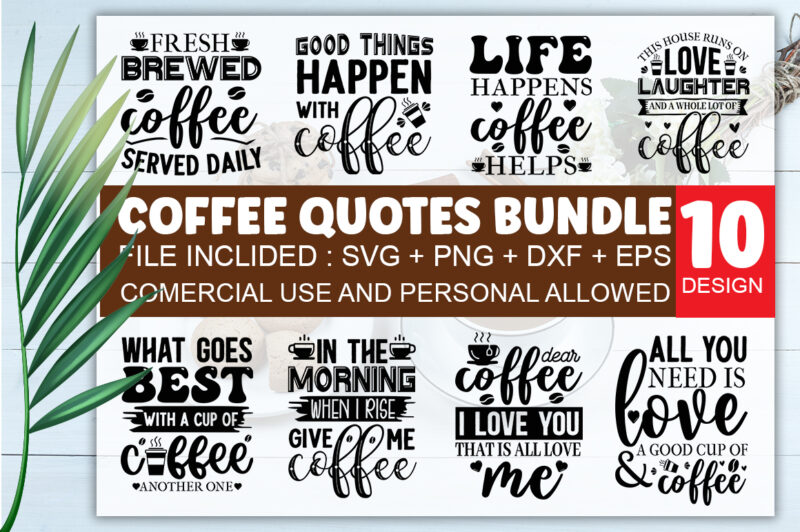 Coffee SVG Bundle