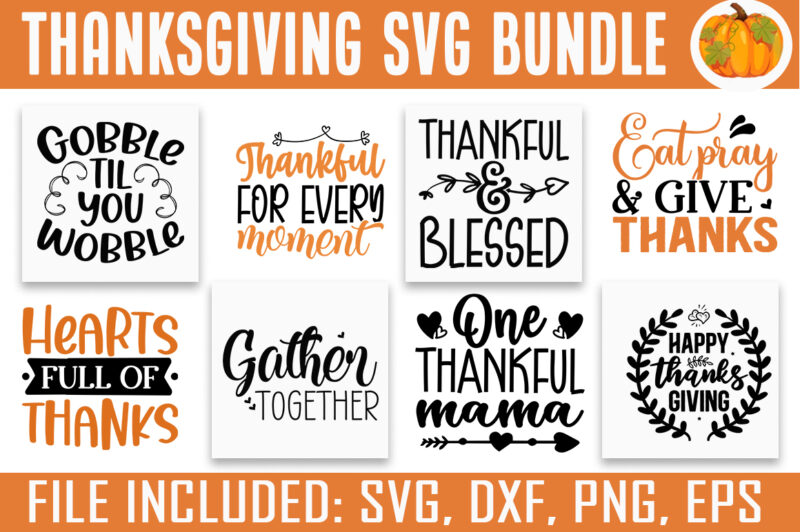 Thanksgiving SVG Bundle