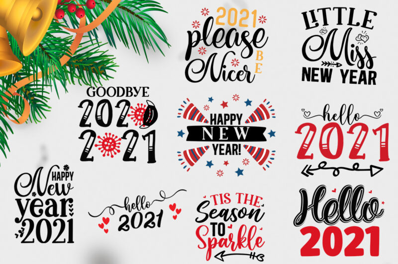 New year SVG Bundle