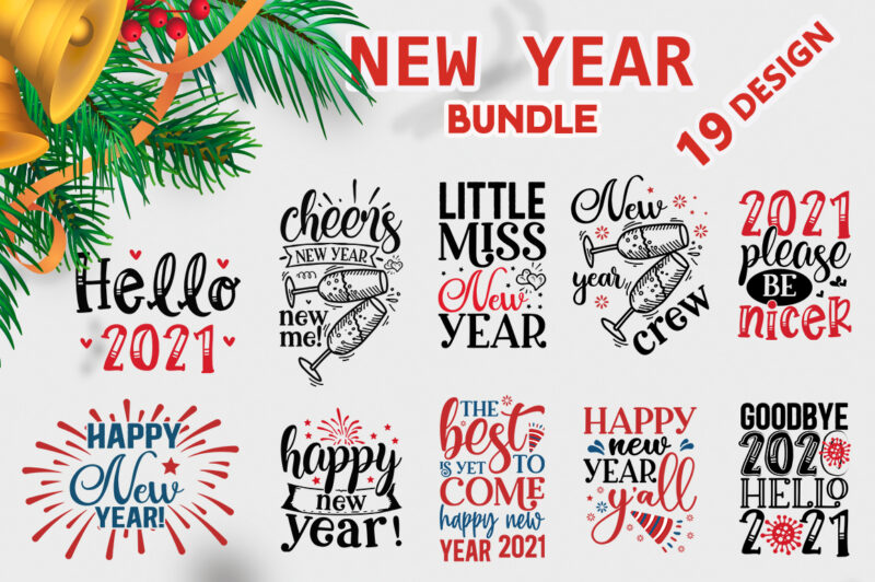 New year SVG Bundle