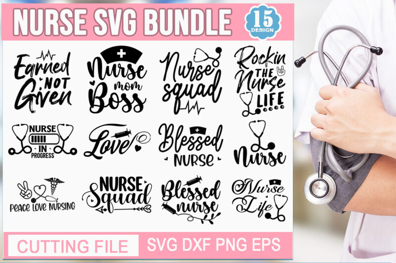 Nurse SVG Bundle