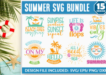 Summer SVG Bundle