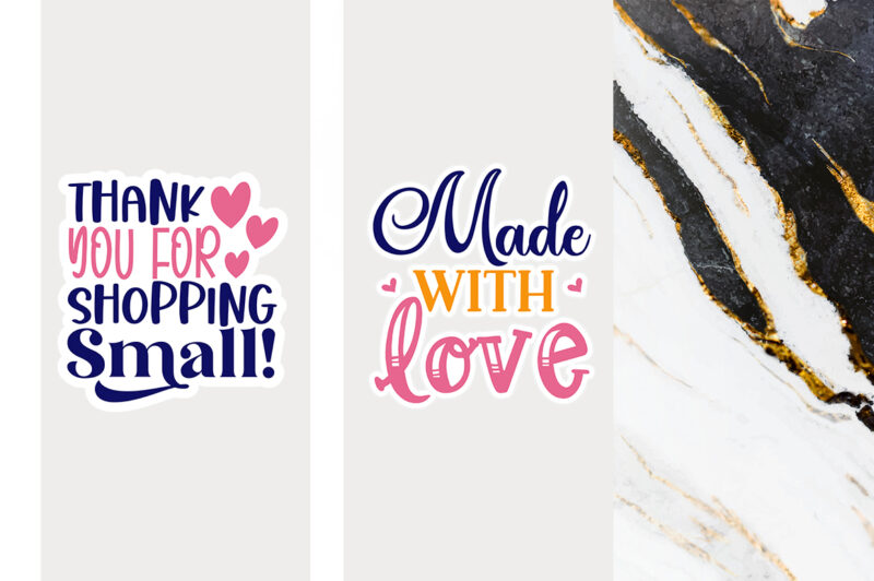 Small Business Stickers SVG Bundle