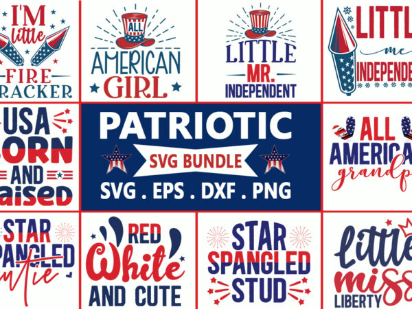 Patriotic svg bundle t shirt illustration