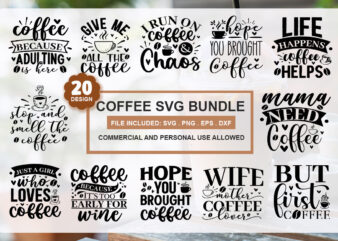Coffee SVG Bundle