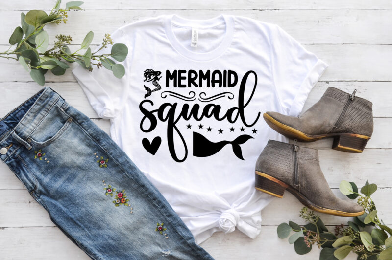 Mermaid SVG Bundle