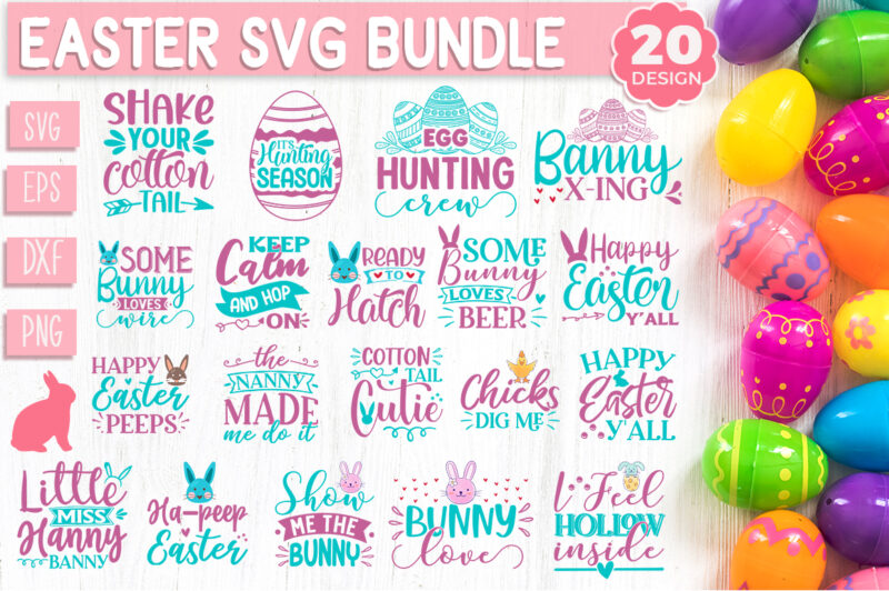 Download Easter Svg Bundle Buy T Shirt Designs
