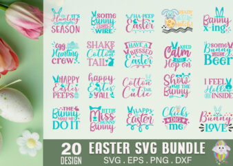 Easter SVG Bundle vector clipart