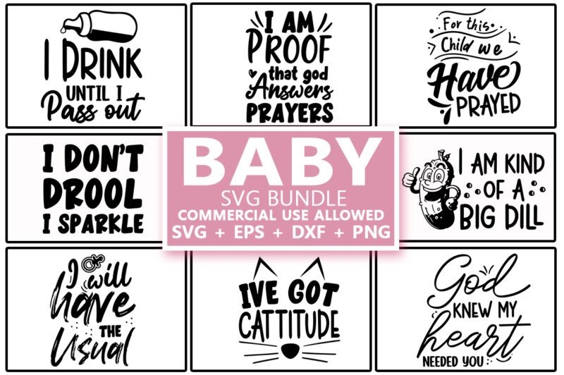 Baby SVG Bundle