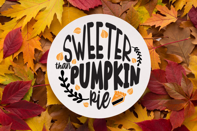 Fall Round SVG Bundle