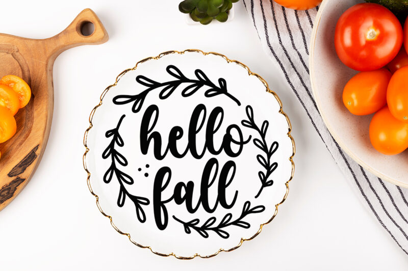 Fall Round SVG Bundle