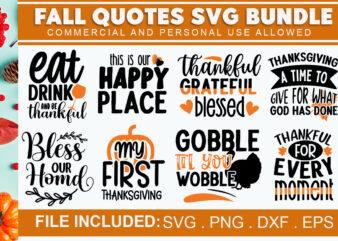 Fall SVG Bundle