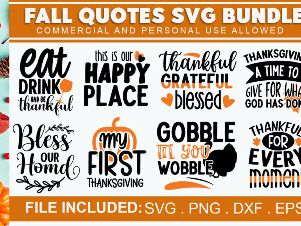 Fall svg bundle t shirt graphic design