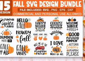 Fall SVG Bundle