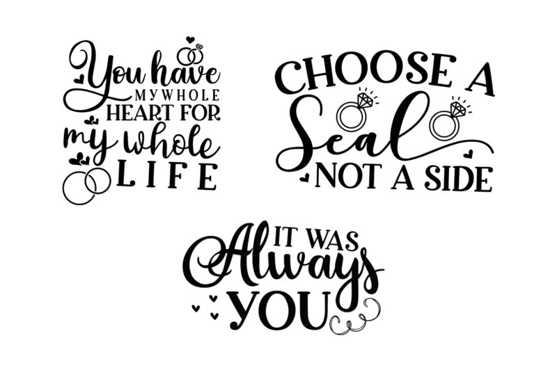 Wedding SVG Bundle