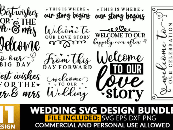 Download Wedding Svg Bundle Buy T Shirt Designs