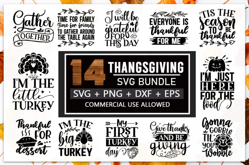 Thanksgiving SVG Bundle