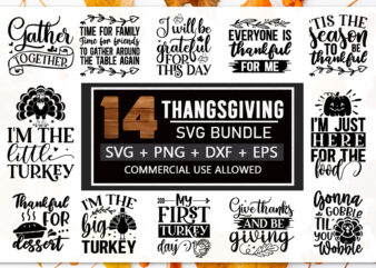 Thanksgiving SVG Bundle t shirt designs for sale