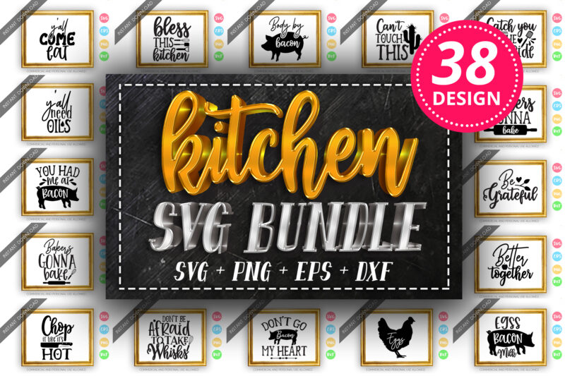 Kitchen SVG Bundle