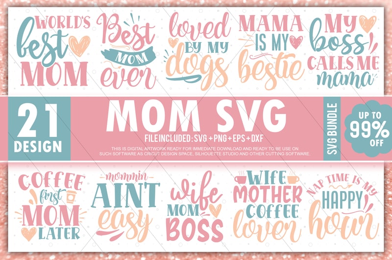 Download Mom SVG Bundle - Buy t-shirt designs
