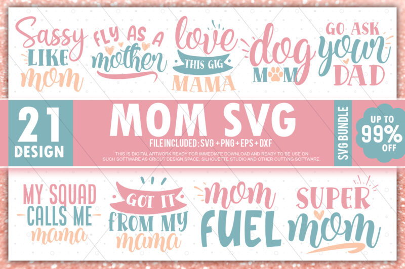 Mom SVG Bundle