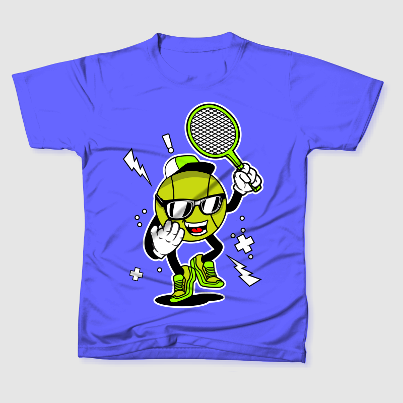 PLAY TENNIS MASCOT