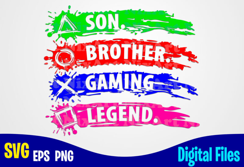 Gamer 24 designs bundle, Gaming, Funny vector Gamer design svg eps, png files for cutting machines and print t shirt designs for sale t-shirt design png