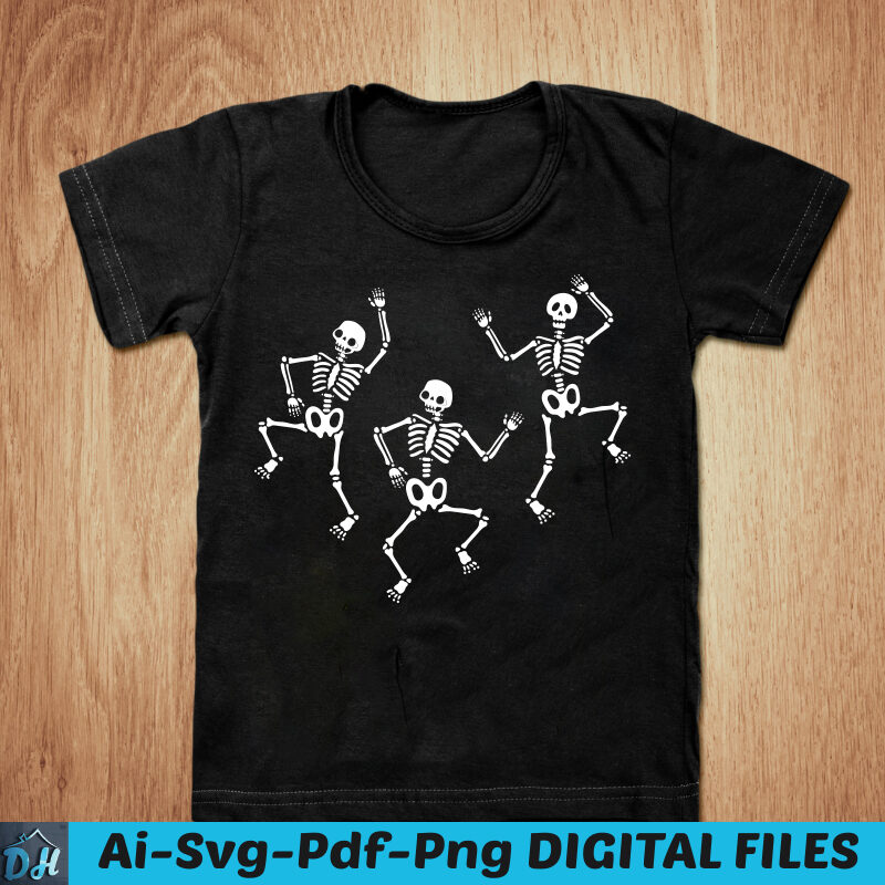 Skeleton danceing t-shirt design, Skeleton danceing SVG, Skeleton danceing for halloween shirt, Skeleton dance tshirt, Funny Skeleton dance tshirt, Skeleton dance sweatshirts & hoodies