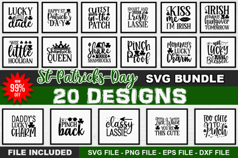 St-Patricks-Day SVG Bundle