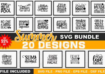 Summer SVG Bundle