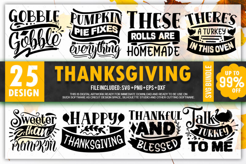 Thanksgiving SVG Bundle