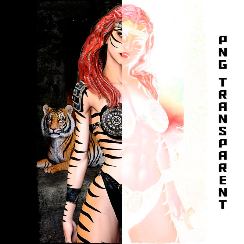 Tiger Temple – Perfect for DTG Printing or Sublimation Transfer