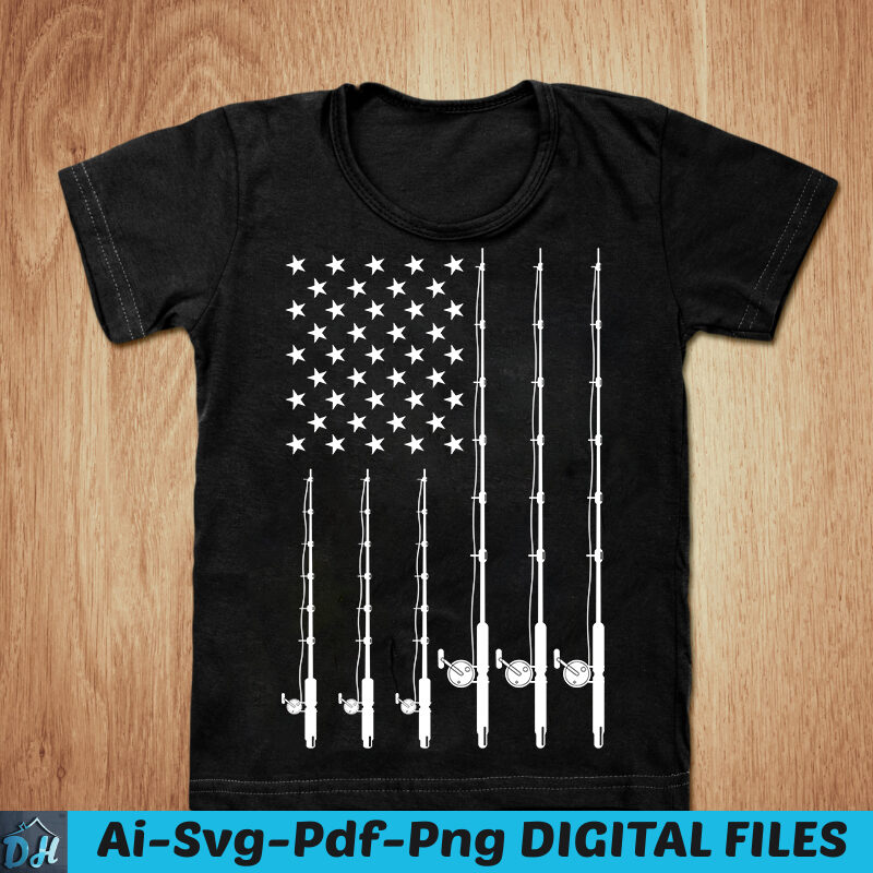 USA fishing flag t-shirt design, USA fishing flag SVG, Fishing tshirt, USA  flag tshirt, Fishing rod tshirt, Funny USA fishing flag tshirt, Fishing rod  flag sweatshirts & hoodies - Buy t-shirt designs