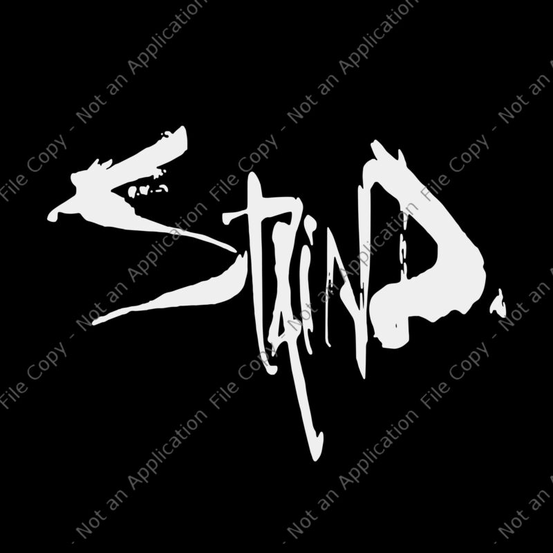 Stainds Band Svg, Stainds Band Funny, Stainds Band vector