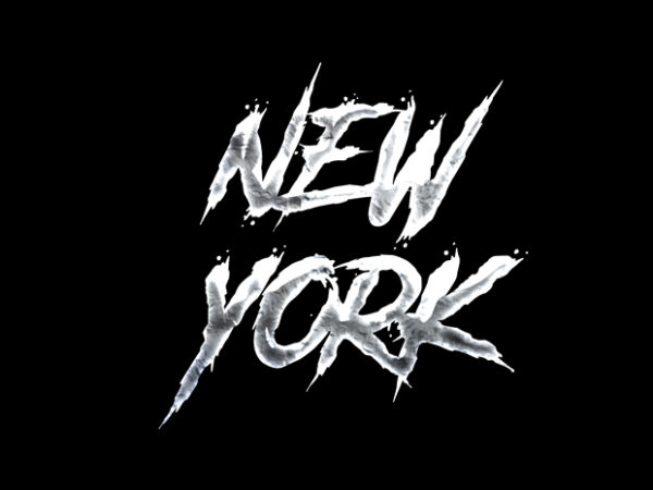 New York T shirt vector artwork