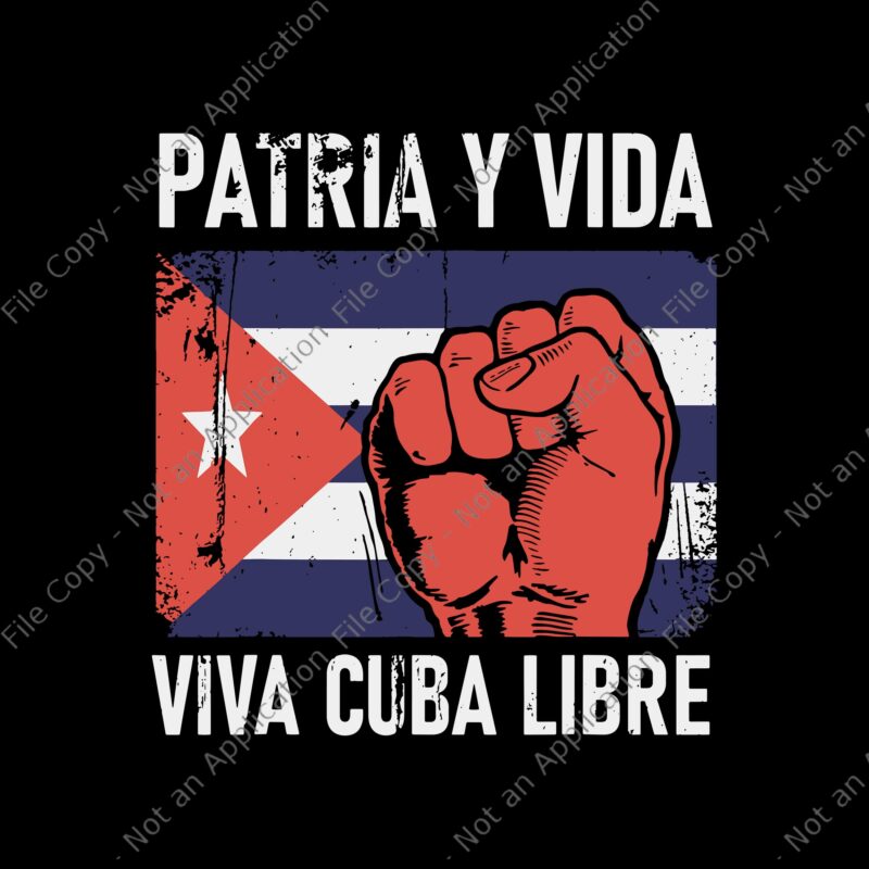 Free Cuba SVG, Cuba svg, Cuba PNG, Cuban Protest Fist Flag SOS, Cuba Libre, SOS Cuba Libertad, Cuba patria y vida Flag, SOS Cuba, SOS Cuba png, Cuban Protest Fist