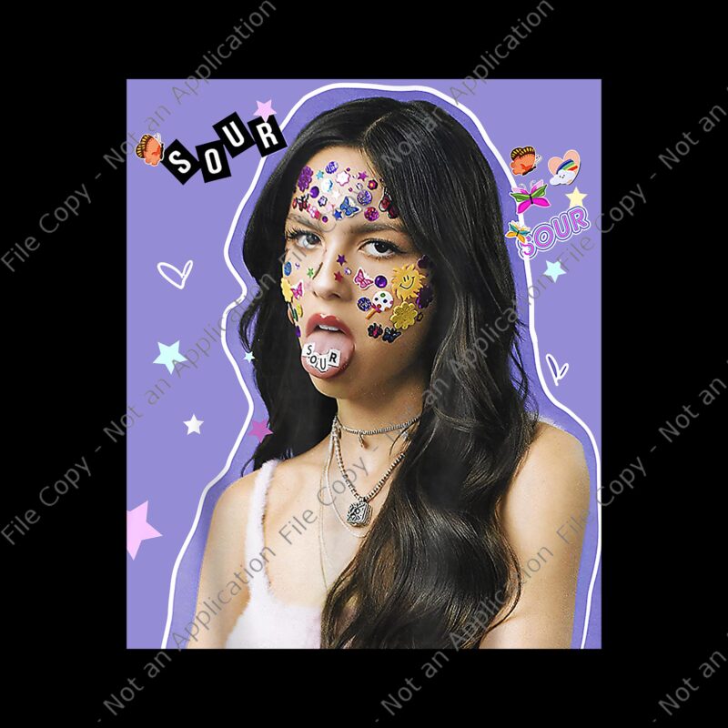 Design By Olivia And Rodrigo Sour Png, Olivia Rodrigo Png, Olivia Rodrigo Vector, Olivia And Rodrigo Sour