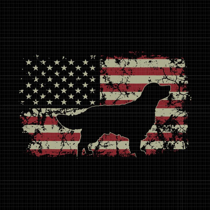 Dog flag 4th of July SVG, Golden Retriever American Flag 4th July Patriotic Dog Lover SVG, Dog 4th of July SVG, 4th of July svg, 4th of July vector