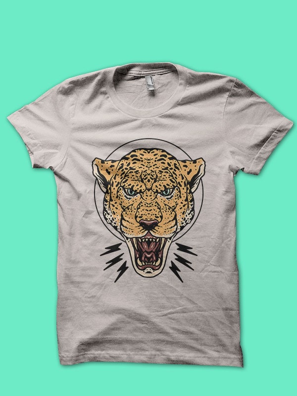 tiger and panther tattoo inspired design bundle