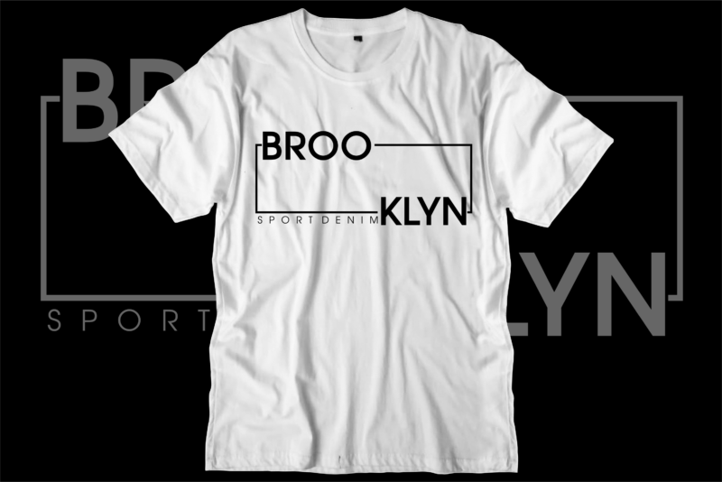 brooklyn urban city t shirt design svg, urban street t shirt design, urban style t shirt design