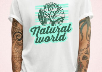 natural world T-Shirt Design