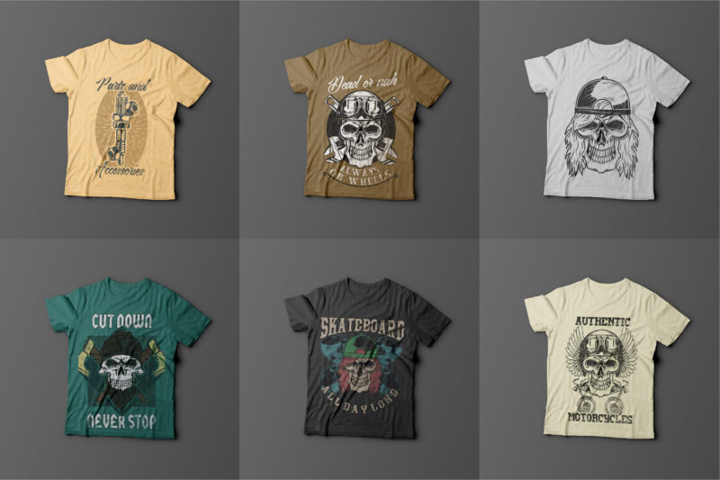 56 t-shirt designs BUNDLE