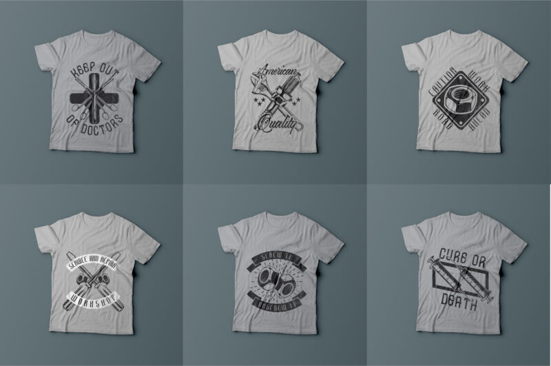 56 t-shirt designs BUNDLE