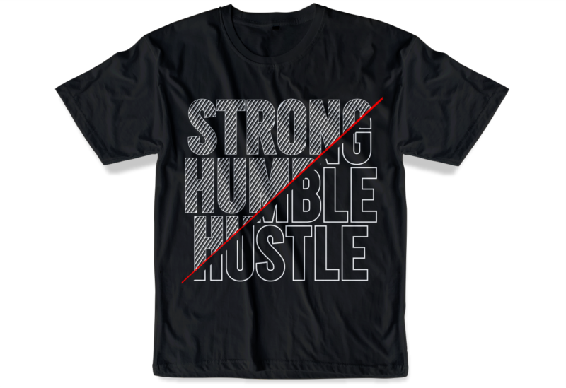 hustle shirt design
