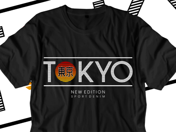 Tokyo urban city t shirt design svg, urban street t shirt design, urban style t shirt design