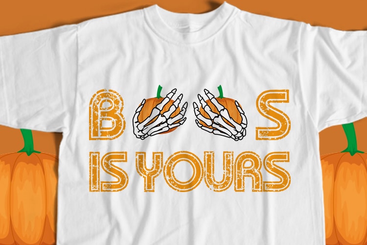 Boos Is Yours T-Shirt Design