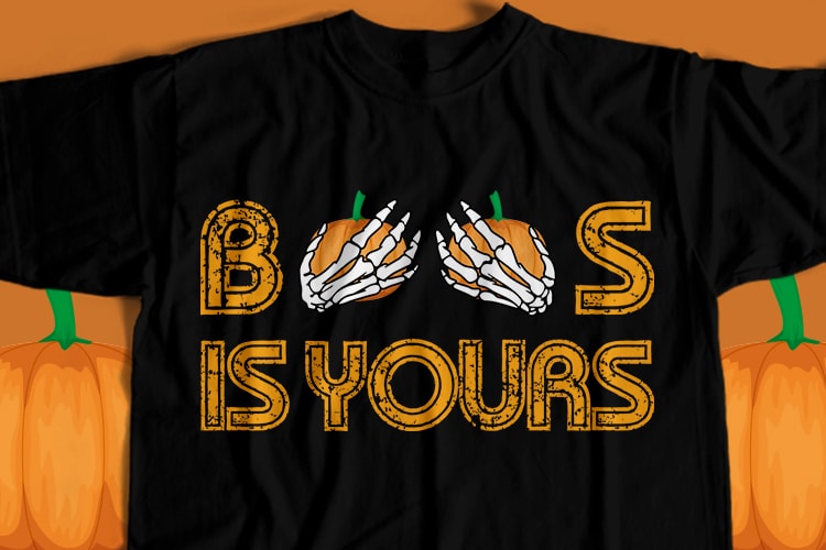 Boos Is Yours T-Shirt Design