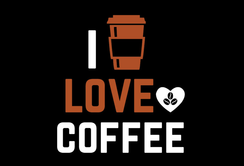 I love coffee best sellingt shirt design