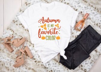 autumn is my favorite color svg t shirt